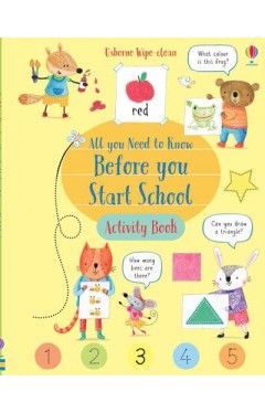 Wipe-Clean All You Need to Know Before You Start School Activity Book